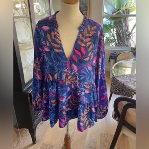 Lilly Pulitzer Sarita silk top